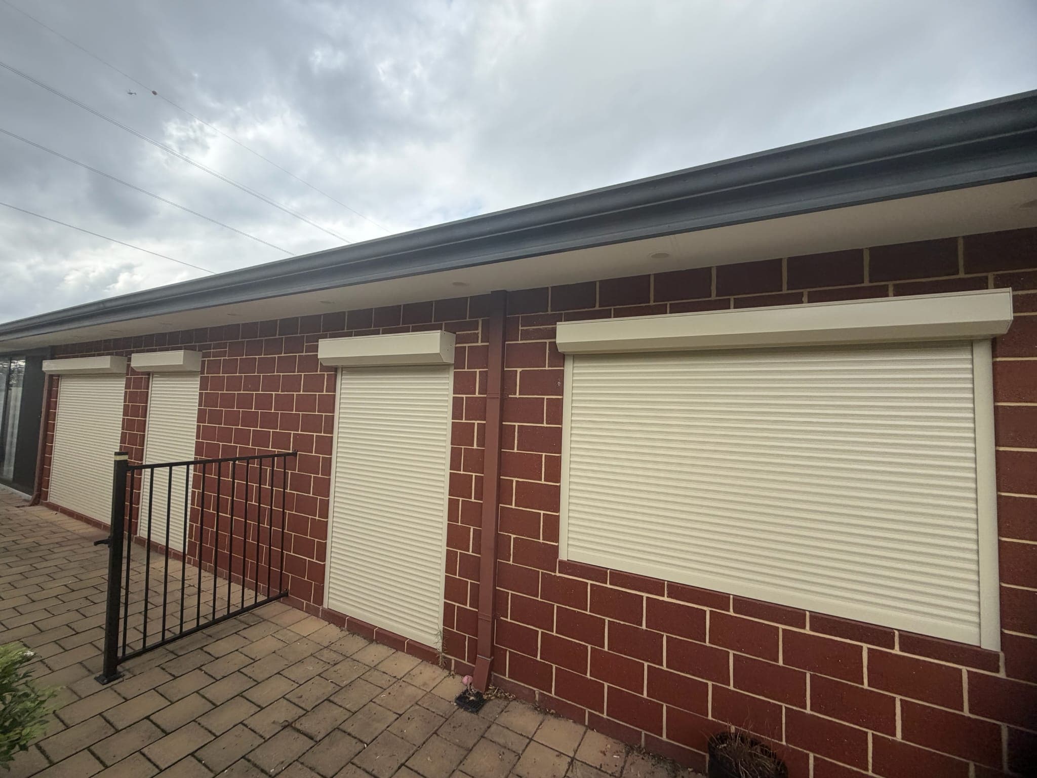 Monika's installed roller shutters